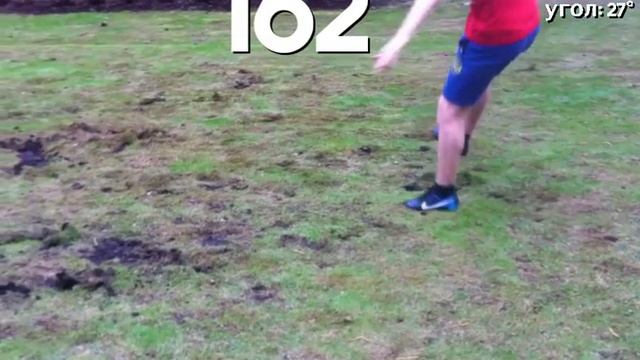Пушечный удар| 162 км/ч | приложение- ADIDAS SNAPSHOT смотреть онлайн
