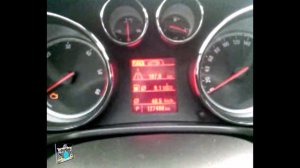 Сброс Сервиса/Service Reset - Opel Insignia 2.0cdti 2012