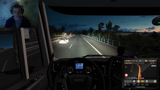 Euro Truck Simulator 2 с перегаром за рулем садись подвезу) смотреть онлайн