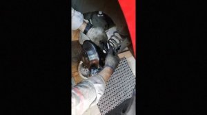 Замена задних барабанных тормозов на дисковые. Skoda Fabia 2 рестайлинг