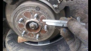 Замена тормозных колодок  на шевроле каптива