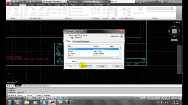 AutoCAD II 25-18 Title Blocks смотреть онлайн