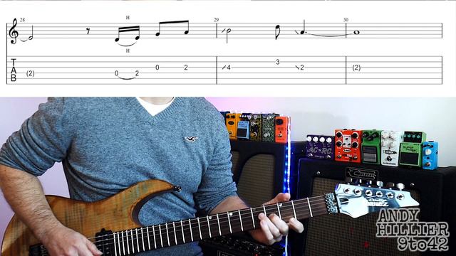 how to play Two Feet - BBY Guitar lesson WITH TAB смотреть онлайн