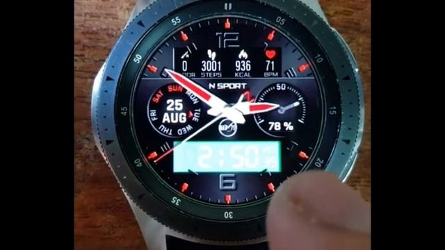 [WATCH FACE] BRUTAL BLACK SPORT NTV381 - FOR SAMSUNG GALAXY WATCH 3, ACTIVE 2, GEAR S3 смотреть онлайн