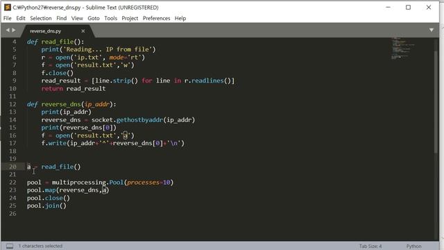 [Python] Multiprocessing, Reverse DNS, 기본 파일 입출력 알아보기 смотреть онлайн