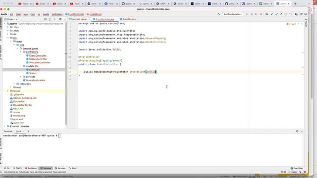 Day11: Post API event using Java Spring Boot смотреть онлайн