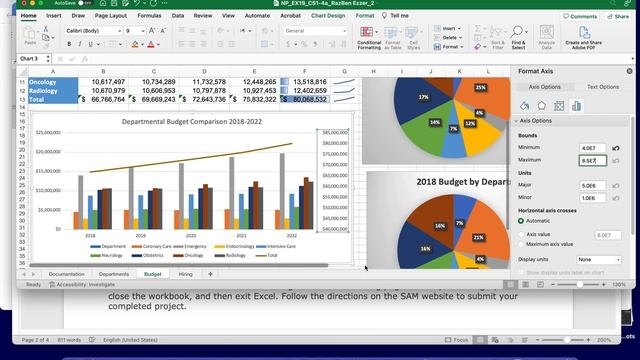 06 cengage Mindtap excel capstone part 6 SAM смотреть онлайн