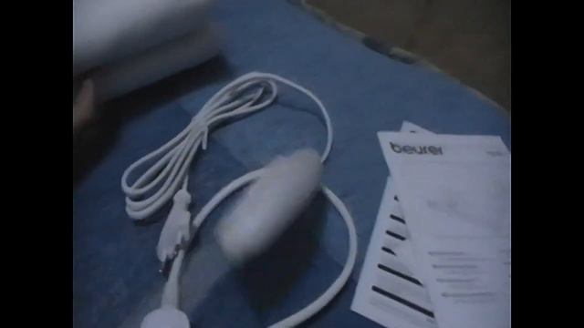 Электропростынь Beurer TS 15 Распаковка и краткий осмотр смотреть онлайн