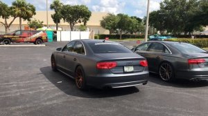 2015 Audi S8 vs 2013 Audi S8 Comparison Walk Around at Dipcon (4k)