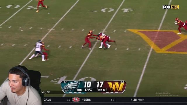 AJ Brown OWNS The Commanders! OMG! Eagles Vs Commanders 2023 Week 8 Highlights Reaction! смотреть онлайн