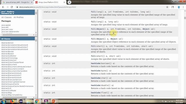 Java.util.Arrays Class Introduction | Arrays class in Java смотреть онлайн