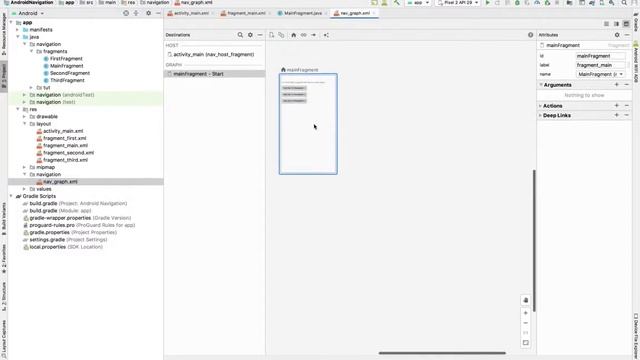 Android Navigation Component Tutorial For Beginners (Navigation Graph) смотреть онлайн