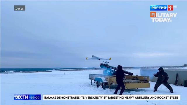 Russia Has Unveiled a New Kamikaze Drone with a 200 km Range | Italmas Drone смотреть онлайн