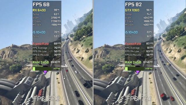 RX 6400 vs GTX 1060 (PCIE 3.0) - Test in 19 Games смотреть онлайн