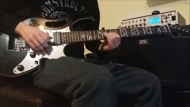 Point of no return solo (Heavenue) - Ibanez jem 7v BK - smen guitars смотреть онлайн