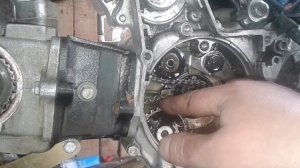 Замена цепи ГРМ мопед Альфа