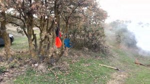 Кемпинг с семьёй, палатки. Дагестан / Family camping, tents. Dagestan, Makhachkala Tarki mountains