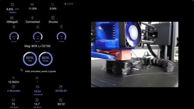 Anycubic i3 Mega S - PETG - Octoprint - Live - Teil 2 смотреть онлайн