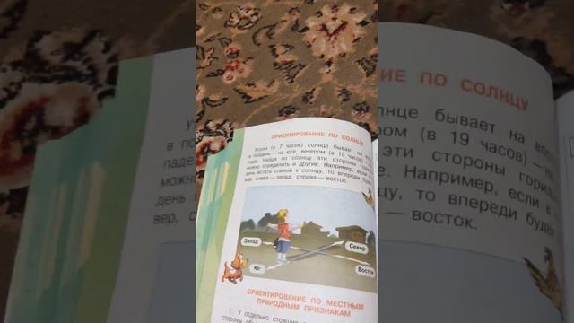 окружающий мир, 2 класс, 2 часть, урок 28 "Ориентирование на местности" смотреть онлайн