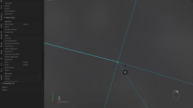 Blender 2.79: Inset And Merge Vertices Using Merge Distance Option