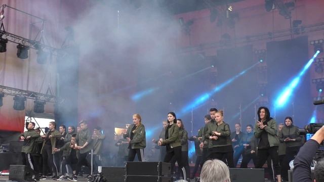 Школа Танца Danger Electro (День города Пермь 2018) 295 лет смотреть онлайн