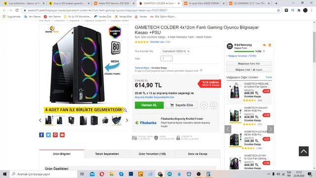 SADECE 3000 TL MONİTÖR DAHİL PC TOPLAMA смотреть онлайн