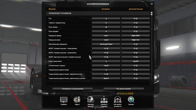ETS 2 - ГАЙД ПО НАСТРОЙКАМ. МОИ НАСТРОЙКИ ИГРЫ И УПРАВЛЕНИЯ смотреть онлайн