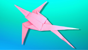 ОРИГАМИ: Ласточка