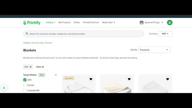 $10,000/Month Personalize Baby Blankets with Print on Demand Tutorial смотреть онлайн