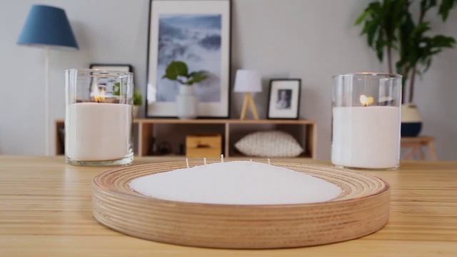 Насыпные свечи натуральные ROScandles восковые не ароматизированные 300 г насыпного воска + фитиль