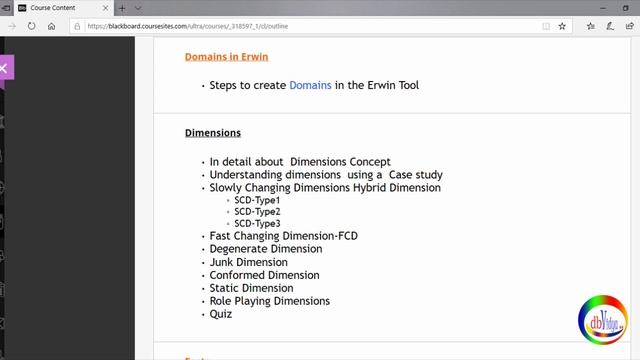 Dimensional Data Modeling Video Tutorial Course Contents смотреть онлайн