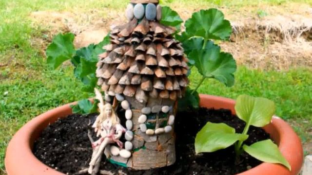 делаем поделки своими руками из природных материалов смотреть онлайн