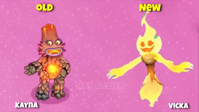 Old And New Design Monsters Of MSM The Lost Landscapes ~ My Singing Monster