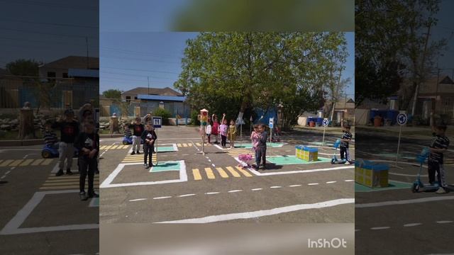 Площадка ПДД в ДОУ. смотреть онлайн