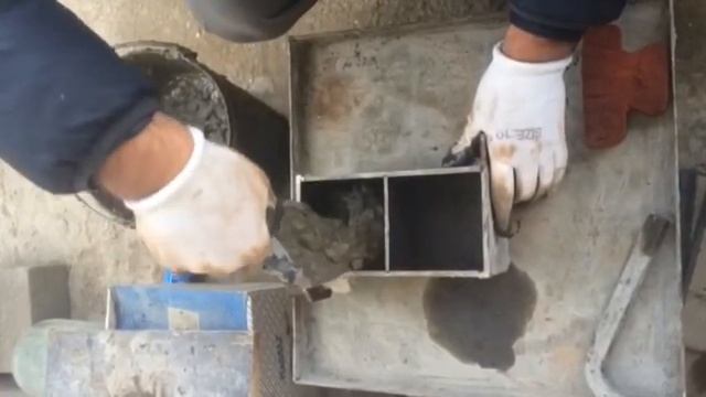 Изготовление бетонного кубика, на проверку марки смотреть онлайн