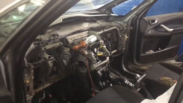 Ремонт заслонок печки Ford S-max смотреть онлайн