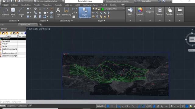 Tutorial01 Lageplan Geländemodell смотреть онлайн