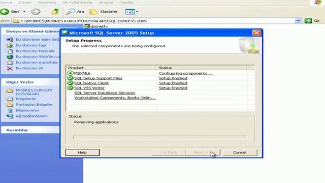 RESTORAN PROGRAMI MOBRES VE SQL 2005 EXPRESS KURULUM смотреть онлайн