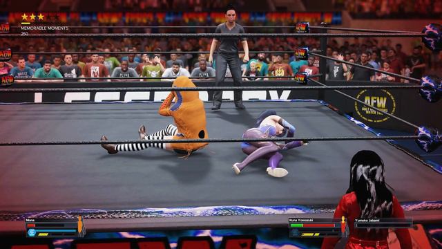 Mona VS Runa Yomozuki 3 | WWE 2K23 | ANIME | Genshin Impact VS Kakegurui | WAIFU SAVAGE BATTLES смотреть онлайн