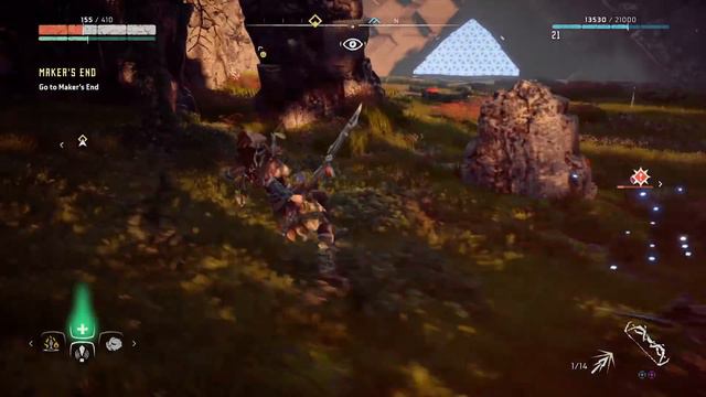 Horizon Zero Dawn AI threads the needle смотреть онлайн
