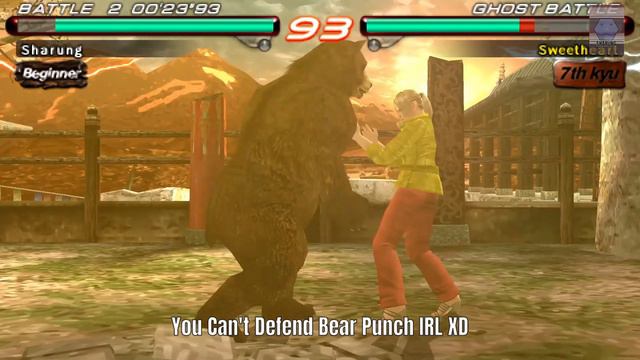 How To Become Tekken God In Tekken 6 : Kuma PSP (PPSSPP) | Beginner - 9 Kyu | Sharung смотреть онлайн