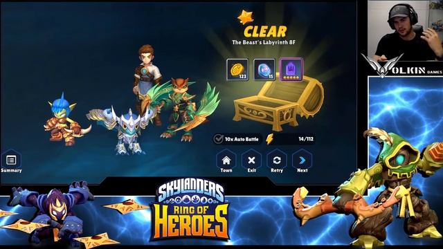 [SKYLANDERS Ring of Heroes] HOW TO 3 STAR B8 смотреть онлайн