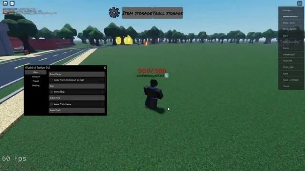 Roblox World of Trollge Script Gui | Auto Farm,  Auto Craft, Esp | Pastebin