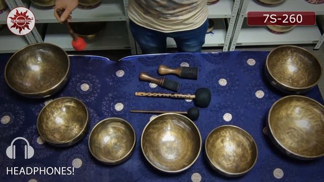 7S 260 Набор 7 кованых поющих чаш мастерский для сеансов звукового массажа и медитаций смотреть онлайн