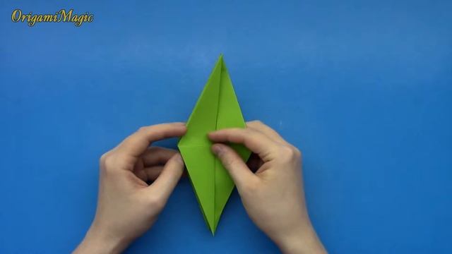 Как сделать Павлина из бумаги | Оригами Птица своими руками без клея смотреть онлайн