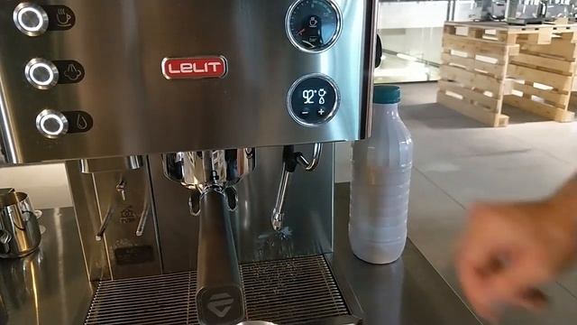 Kate PL82T: How To Use The Steam To Froth The Milk