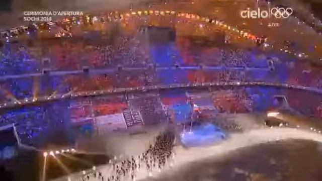 2014 Церемония открытия Сочи зимней Олимпиады 2014 смотреть онлайн