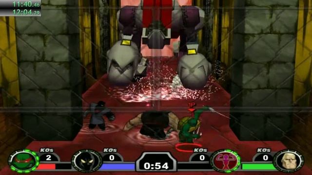 TMNT: Mutant Melee - Speedrun Raphael's Story All Stages in 23:01 (RTA 23:41) смотреть онлайн