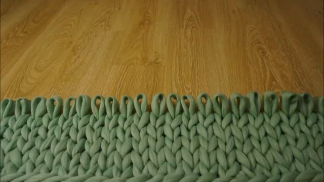 Мятный плед из шерсти мериноса смотреть онлайн