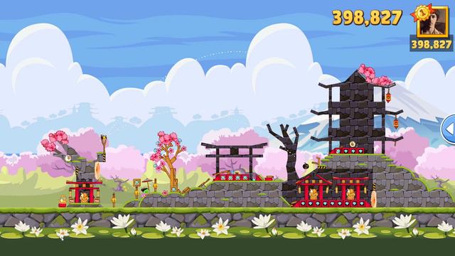 Angry Birds Friends. Cherry Blossom. All levels 3 stars. Passage from Sergey Fetisov смотреть онлайн